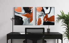 Load image into Gallery viewer, Rose Marble (Diptych)